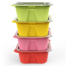 제오닉 냉동밥 보관용기 나이스쿡, 300ml x 4개, 상품갯수