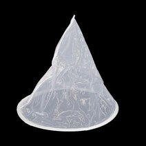 1 Pcs 화이트 꿀 필터 화면 나일론 콘 꿀 섬유 그물 레이어 정수기 양봉 장비 꿀벌 도구