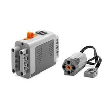 레고 호환 MOC 모터 8881 + Geeignet für Lego 10257 10261 10303 senrad achtervan karussell power ände, 01 5 Motor battery box
