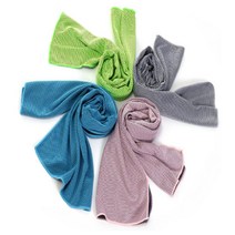 여름 현장 작업 쿨링 타올, 퍼플