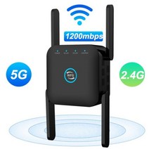 와이파이에그 휴대용와이파이 lte 라우터 데이터에그 5G 리피터 와이파이 무선 신호 증폭기 5ghz 범위 확장기 증가 장거리 1200M 부스터, [04] AU Plug, [02] Repeater WiFi Black