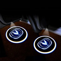 자동차 하차 도어 라이트 LED 감성 도어 프로젝션 웰컴 조명, E 82 장안  배터리 6개/도어 4개를 2개 촬영하는