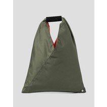 MM6 (Women) Nylon Small Japanese Bag - Khaki