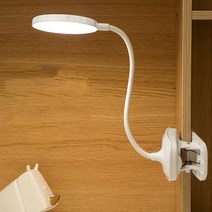 원형 집게 LED스탠드 밝기조절 터치식, 상세페이지 참조