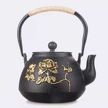 주철 항아리 주전자 항아리 차 주전자 주철주전자 티포트 주물주전자 다기 무쇠 차 주전자, 옵션03