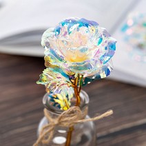 24K 골드 어버이날 장모님 선물 카네이션 금장미 스승의날 생신 선물 여자친구 기념일 생일 금꽃, 3. 레드