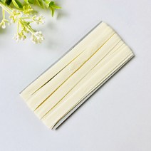 헤세드 1cm 완성폭) 컬러 랍빠 테이프 바이어스테이프 (360cm), 13.아이보리