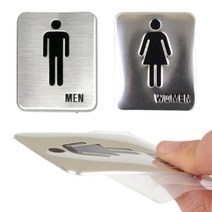 화장실 표지판 표지 표시 간판 픽토그램 마크 탈의실 화장실돌출표지판, (WOMEN)