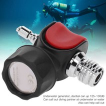 다이빙컴퓨터 범용 다이빙 부저 신호 측심기 휴대용 수중 음향 발생기 단일 주파수, 단일옵션, 한개옵션0