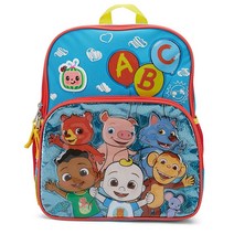 코코멜론 가방 아동용 백팩 ABC 노래 사운드 칩 포함 남아 및 여아용 30.5cm(12인치)
