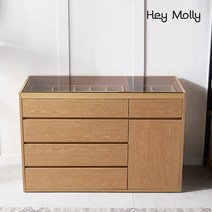 헤이몰리 케플러 1200 시스템 드레스룸 아일랜드 서랍장, 올그레이