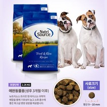 애견 소화흡수잘되는 유산균함유 사료 2.26kg 건강사료 강아지가 대한사료 애견건강식