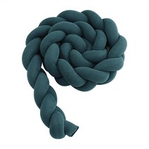 범퍼 침대 패드 아기 가드 토퍼 1M/1.5M/2M/3M/4M 유아 베이비 룸 장식 매듭 유아용 수면 북유럽 신생아 3 끈 베개, [05] 4M, [04] A4