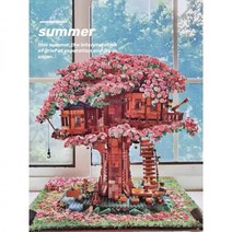 레고 에듀케이션 라이트 툴쿤과 캐슬 부가티 퍼즐 클론 마블 워든 배틀 숲속의, 06. 슈퍼 디럭스 초원 벚꽃나무