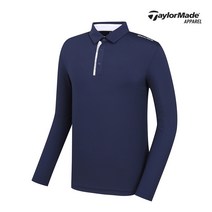 [테일러메이드] 남성 로고 배색 카라 티셔츠 TMTYK3142-906