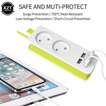 디자인 캠핑 여행용 큐브 인테리어 멀티탭 플러그 전원 스트립 포트 벽 다중 소켓 스마트, 나는 플러그, 1 조각 2ac 4usb