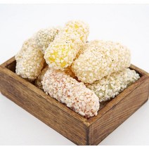 한과 유과 실속 포장 3kg 찹쌀 쑥 백년초 단호박 모듬, 단호박 유과 3kg