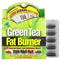 appliednutrition Green Tea Fat Burner 30 Fast-Acting Liquid Soft-Gels, 상세설명참조