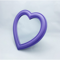 하트 탁상 화장대 거울, 퍼플