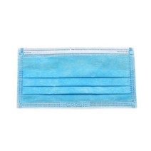 XD 일회용 마스크 바이러스 3 레이어 플라이 필터 입 얼굴 먼지 50 개, 1팩, 10개