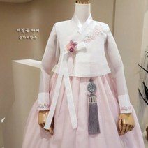 [한복대여]여린꽃 아씨 혼주 하객 신부 돌잔치 행사 피로연 결혼식 은가비 한복