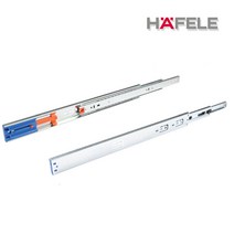 헤펠레 서랍레일 볼레일 댐핑 댐퍼 레일, 레일-3단(댐퍼)-H450(도매)