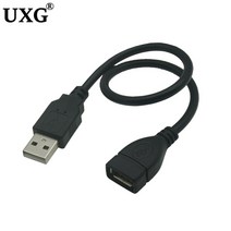 VR 메타버스 가상현실 체험 헤드셋 휴대폰호환 컨트롤러 90도 각진 USB 연장 케이블 2.0 TV PS4 속도 데이, 01 Straight_03 30cm