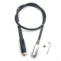 Dremel-M18 X 1.5MM 110cm 유연한 플렉스 샤프트 Dremel Foredom 로타리 도구 액세서리, 1개