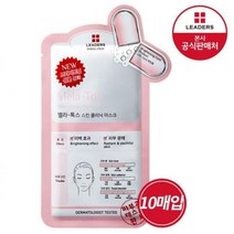 리더스 인솔루션 멜라-톡스 스킨 클리닉 마스크 10매, 단품