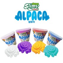 슬라이미 알파카 100g 천연소재 Slimy 슬라임, 알파케이크(민트)