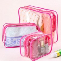 비치백 방수 가정용 화장품 보관 가방 워시 뷰티 백 키트 여행용 투명 메이크업 세면 용품 가방203530