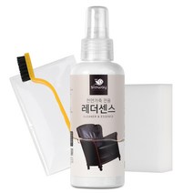 레더센스 천연 가죽쇼파 명품가방 가죽클리너 + 나일론 브러쉬 1P, 1개, 150ml