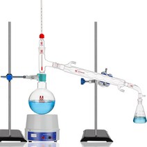 질소증류 장치 교구 과학 연구실 음압 진공 추출, 9. 패키지9  감압 유리  1000ml