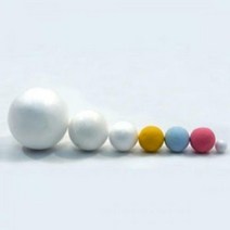 스티로폼구 - 31700, 흰색50mm  8개입