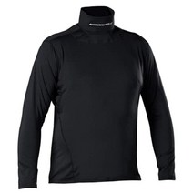 Winnwell 하키 넥 가드 탑 - 베이스 레이어 올인원 셔츠 목 보호대 포함 - 맞춤형 핏과 편안함을 위한 조절 가능한 절단 방지 칼라 - 청소년을 위한 제작 - 고령자 (시니, SR, X-Large