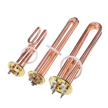 심야보일러히터봉 상업용 온수기 가열 튜브 가열관 고출력, 63 트레이 - 구리 표준형 380V/9KW