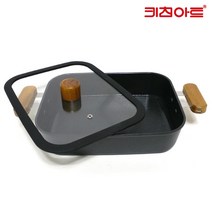 키친아트 포르트 IH 세라믹 코팅 냄비 사각전골, 단품, 단품