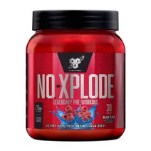 BSN 노익스 플로드 ( N.O.-XPLODE ) 30서빙 헬스 부스터 운동전 프리워크아웃 헬스 보충제, FRUIT PUNCH