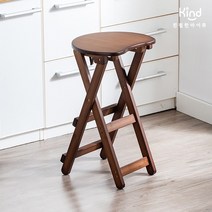 (국내배송) 친절한마이쮸 원목 접이식 홈바의자 아일랜드식탁의자 바스툴 바체어 높은의자, 일반형-다크우드