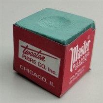 당구큐대 개인큐 가방 하드케이스 장갑 초크 당구용품 풀 마스터 전문 캐롬 풀 스누커, 녹색 분필, 2개, 그린 초크