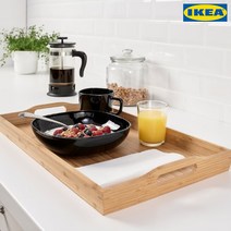 이케아 프룩트스칼 트레이 대나무50x30cm, 기본