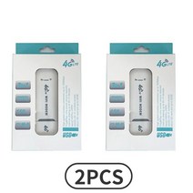 유심라우터 국내포켓와이파이 2pcs 4g lte 라우터 무선 usb 동글 모바일 광대역 sim 카드 150mbps 모뎀 스틱 wifi 어댑터 4g 카드 라우터 홈 오피스, 2개 흰색