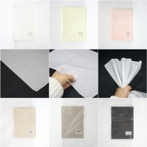 핸드메이크 습자지 색화지 8절 / 선물 꽃 포장 종이 포장지 - 400장, 4. 무지베이지