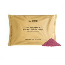 Pure 타트체리 가루 3000 mg 꿀잠 수면 4 oz