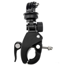GoPro의 빠른 릴리스 핸들 시트 포스트 롤 케이지 마운트 클램프 삼각대 영웅 3 2, 하나, 검정