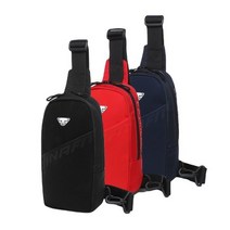 다이나핏 남성 여성 미니마이즈 V2 슬링백 스포츠 가방 YUF21B22, 레드(R2)