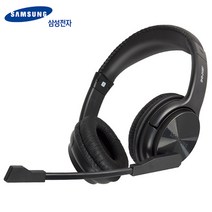 SHS-210BT 가성비게이밍헤드셋 이어폰 마이크 어린이, 삼성 헤드셋 SHS-210BT 4극 블랙