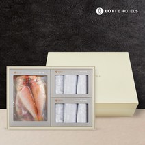 [롯데호텔] 제주 옥돔갈치 혼합 선물세트 2호 (옥돔1kg 4~5미/갈치 3미 1.2kg), 상세 설명 참조