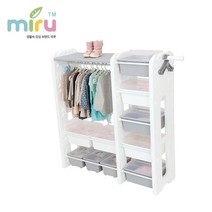 미루 야무진 프리미엄 5단 장난감정리함 - M2, 2.미루 정리함-M2(캡포함) - 뉴화이트/그레이