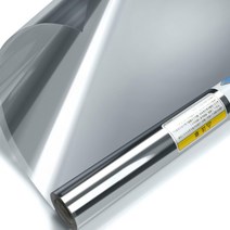 KTJ 창 단열 시트 창 단열 필름 창 차열 시트 창용 필름 매직 미러 필름 눈가리개 시트 UV 컷 자외선 컷 햇빛 대책 창 유리 필름 유리 비산 방지 방범 필름 샘플 제공 서비스(90X200cm 실버)